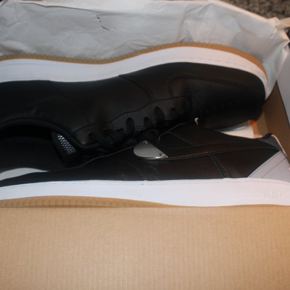 NBA Air Force 1 'LV8  Black-Wolf Grey - Picture 8 of 9